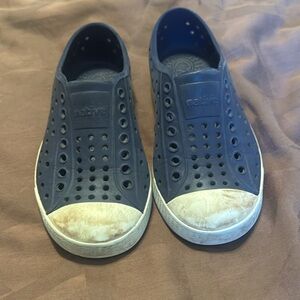 Navy Blue Native Slip-On Shoes